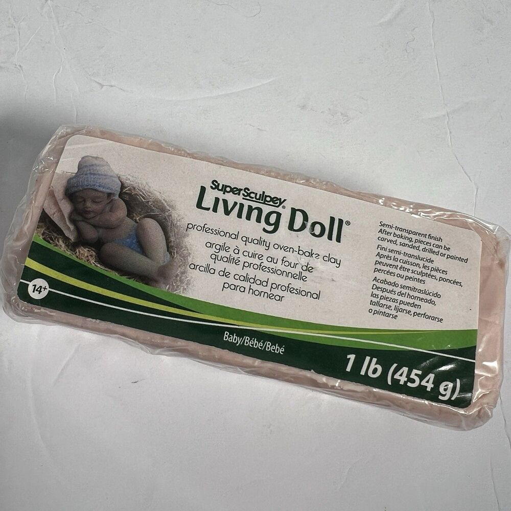 Sculpey Baby Super Living Doll Clay 1lb